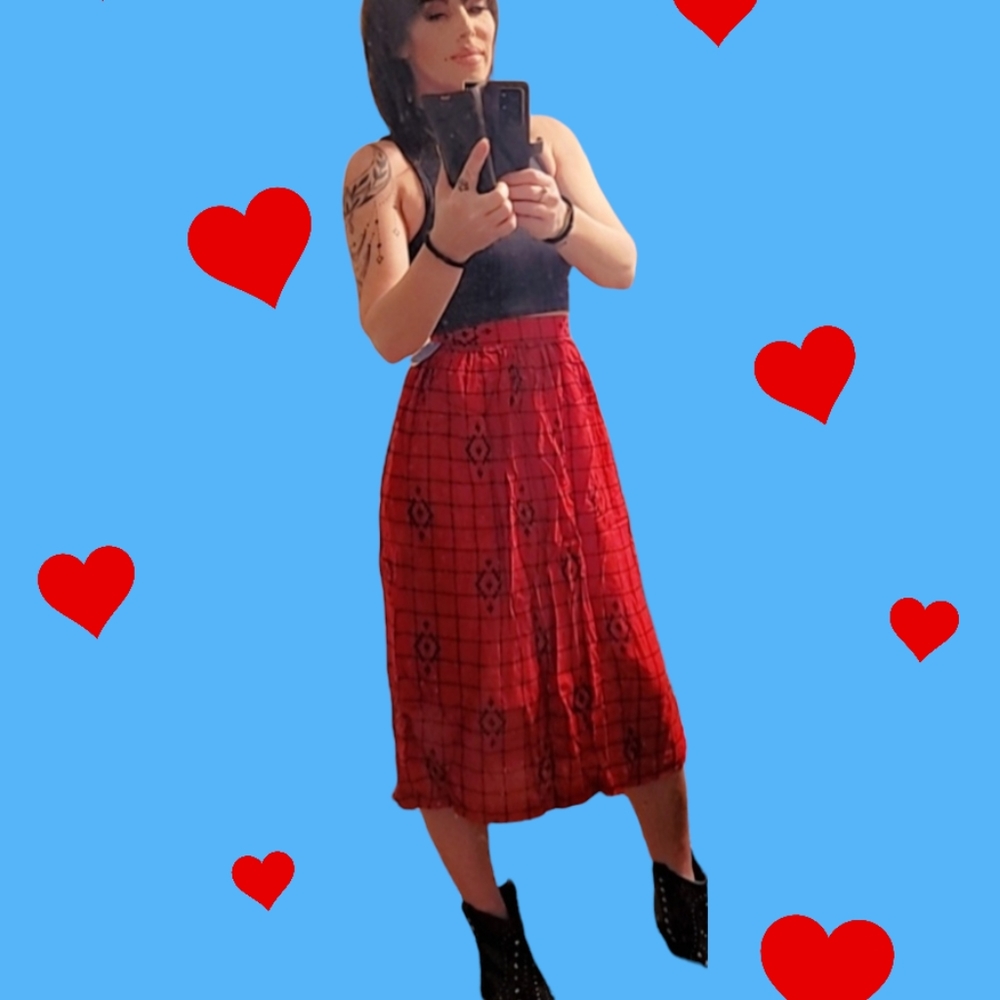 Michelle Stuart Aztec skirt